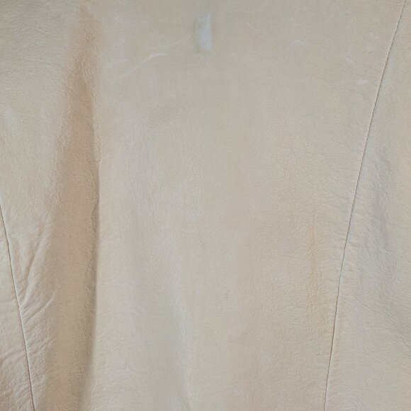 Double D Ranch XL Studded Leather Jacket in Bone - Picture 15 of 16